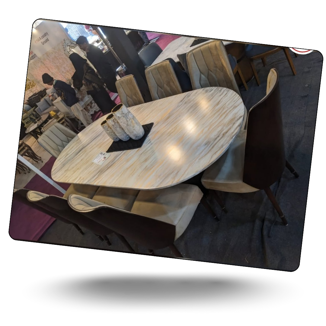 Wooden Look Dining Table